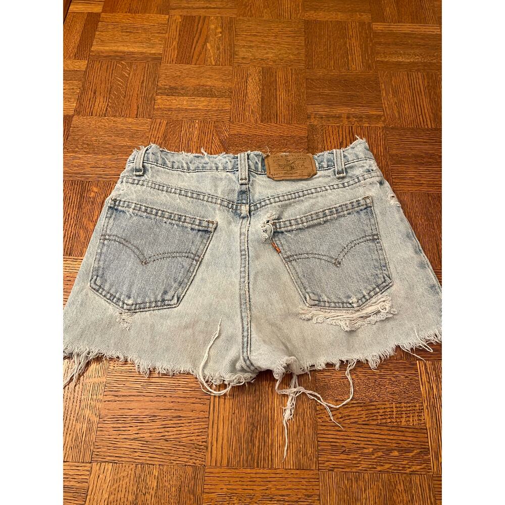 Vintage Levi’s cut offs orange label pre-1980 - Picture 6 of 7
